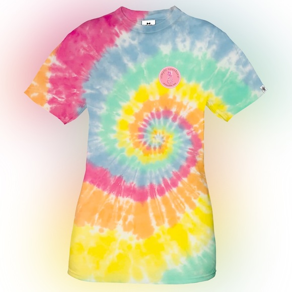 NWT Simply Southern tie dye ice cream life is sweet graphic t-shirt - Picture 3 of 4